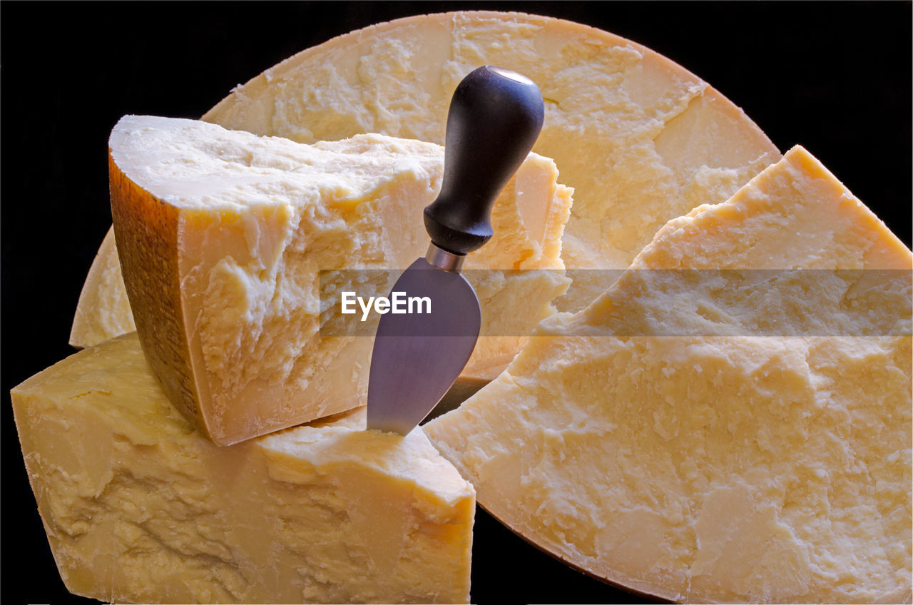 Parmesan cheese close-up