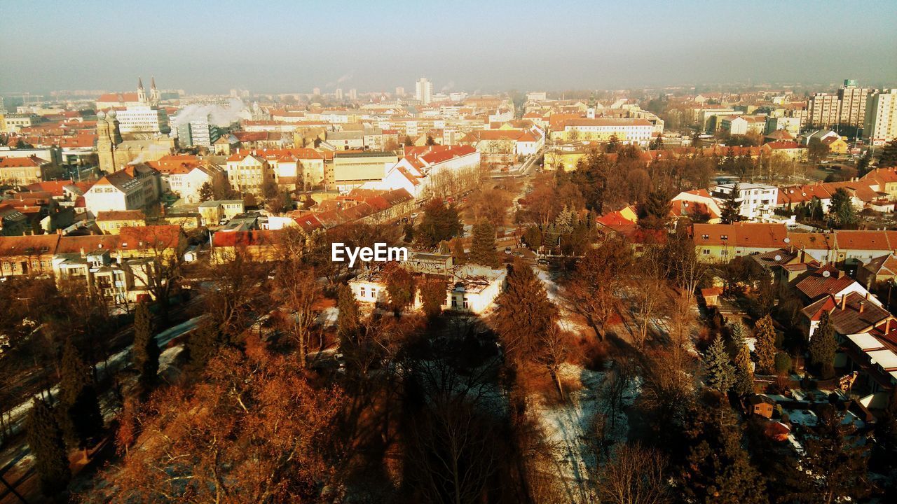 Cityscape against sky