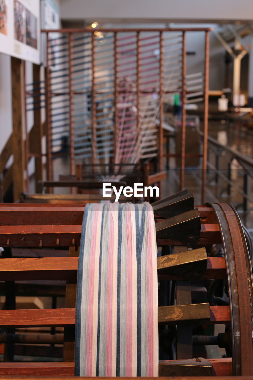 Loom in factory