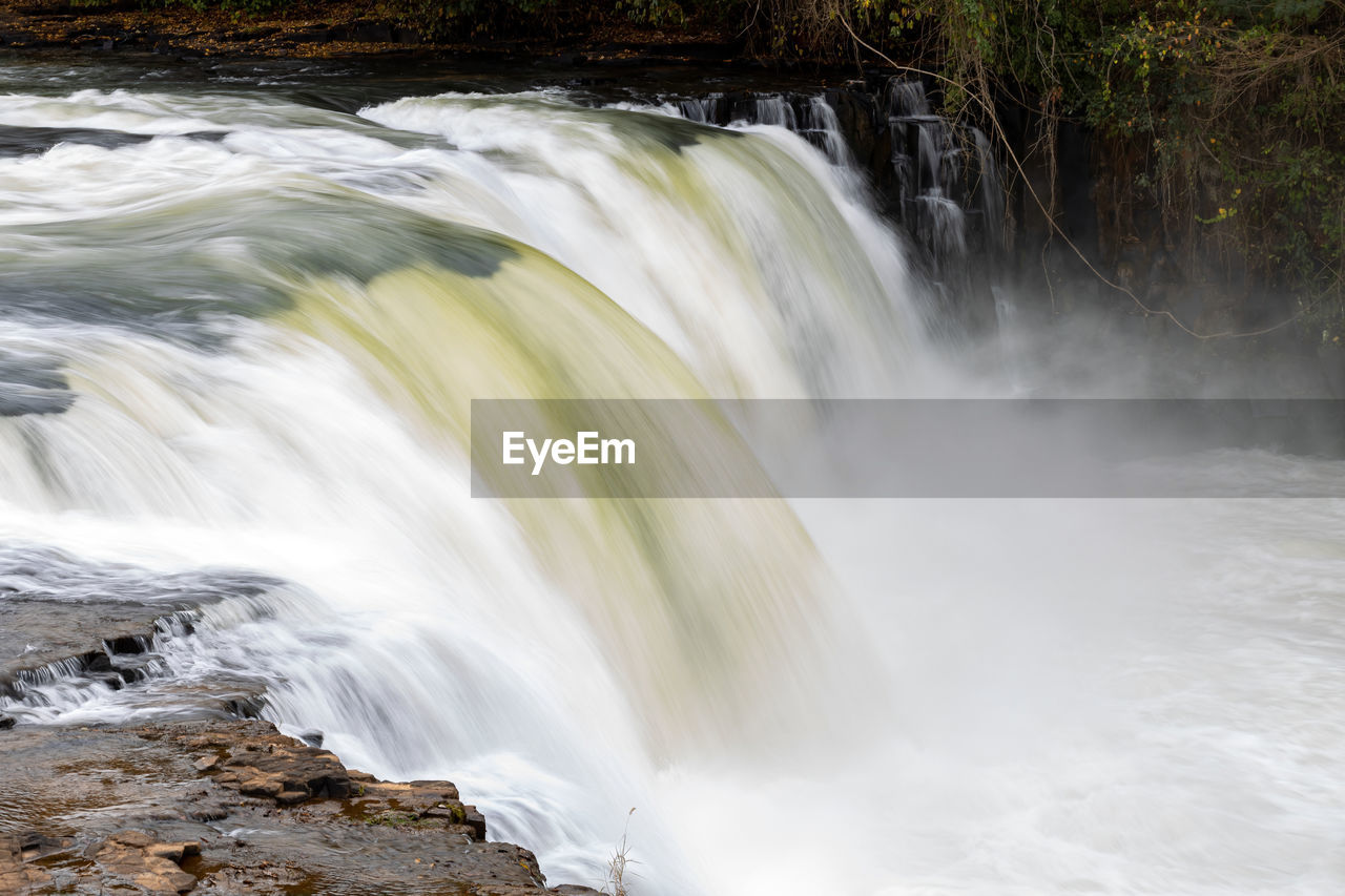 VIEW OF WATERFALL