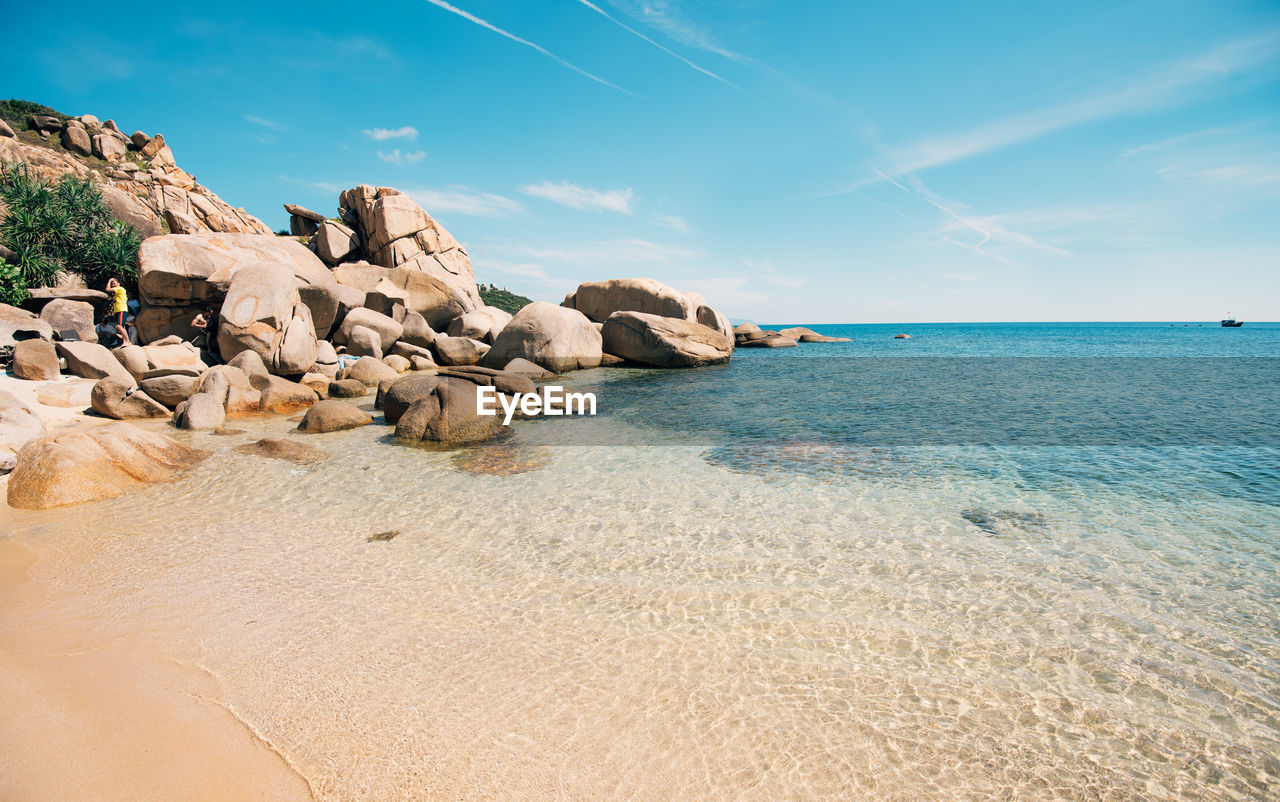 View of beach against sky