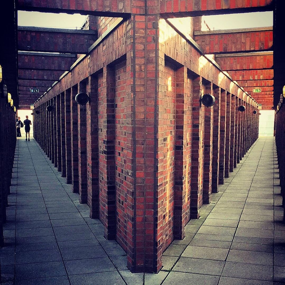 WALKWAY IN SUNLIGHT