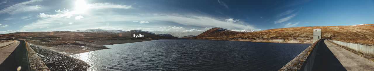 PANORAMIC VIEW OF SEA AGAINST SKY