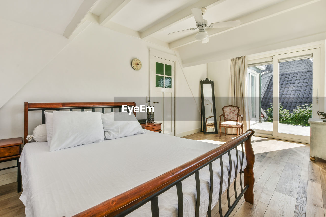 interior of bedroom at home