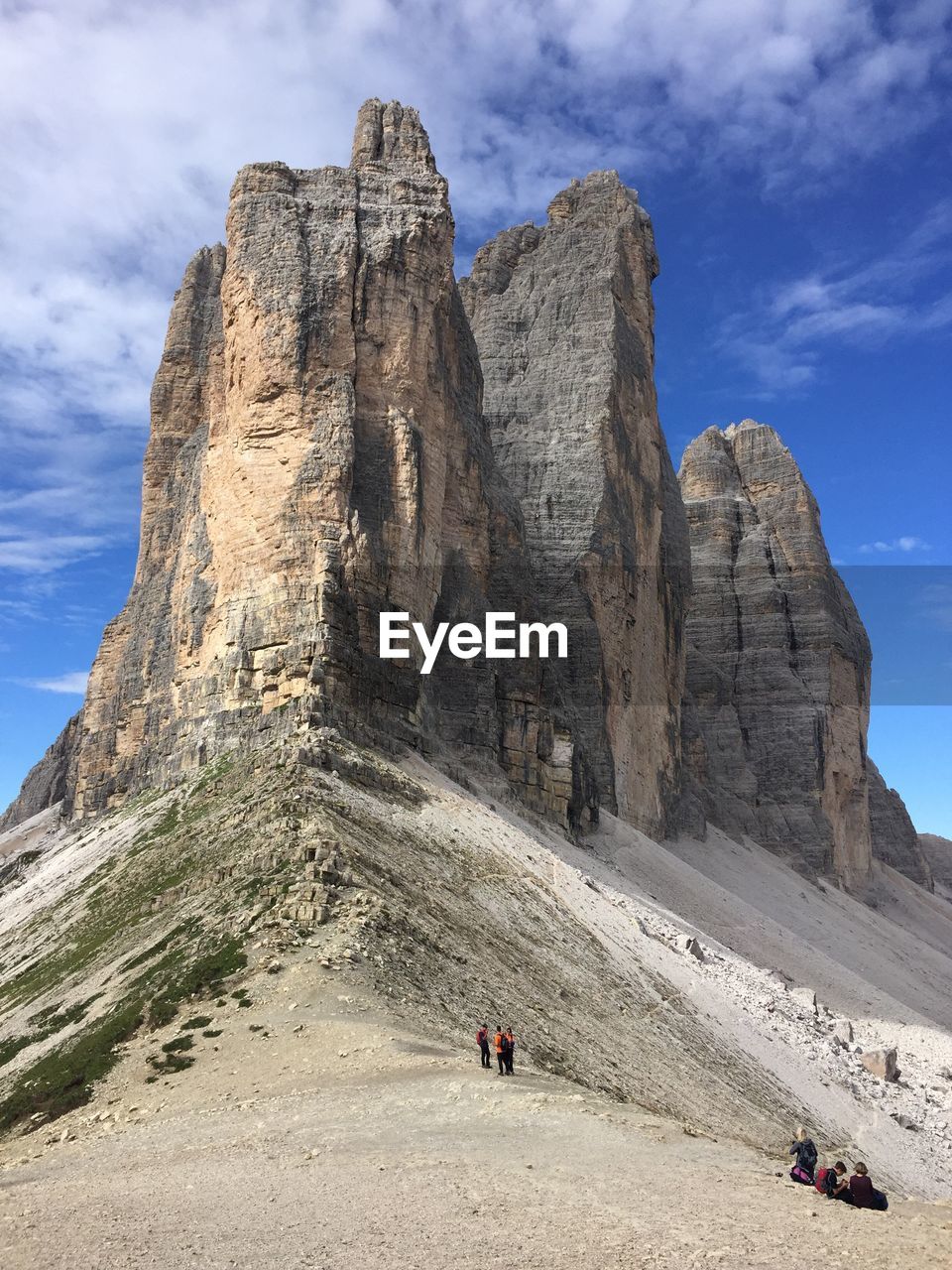 View of buttes in sesto