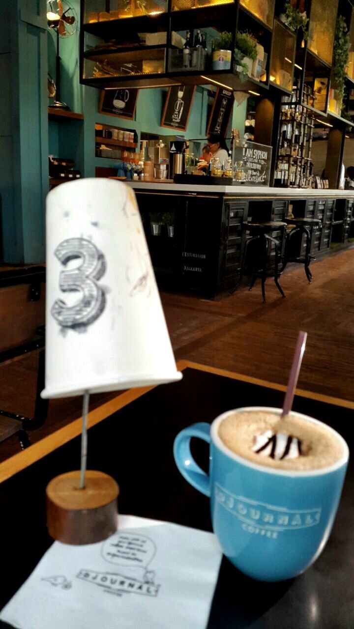 CUP OF COFFEE ON TABLE