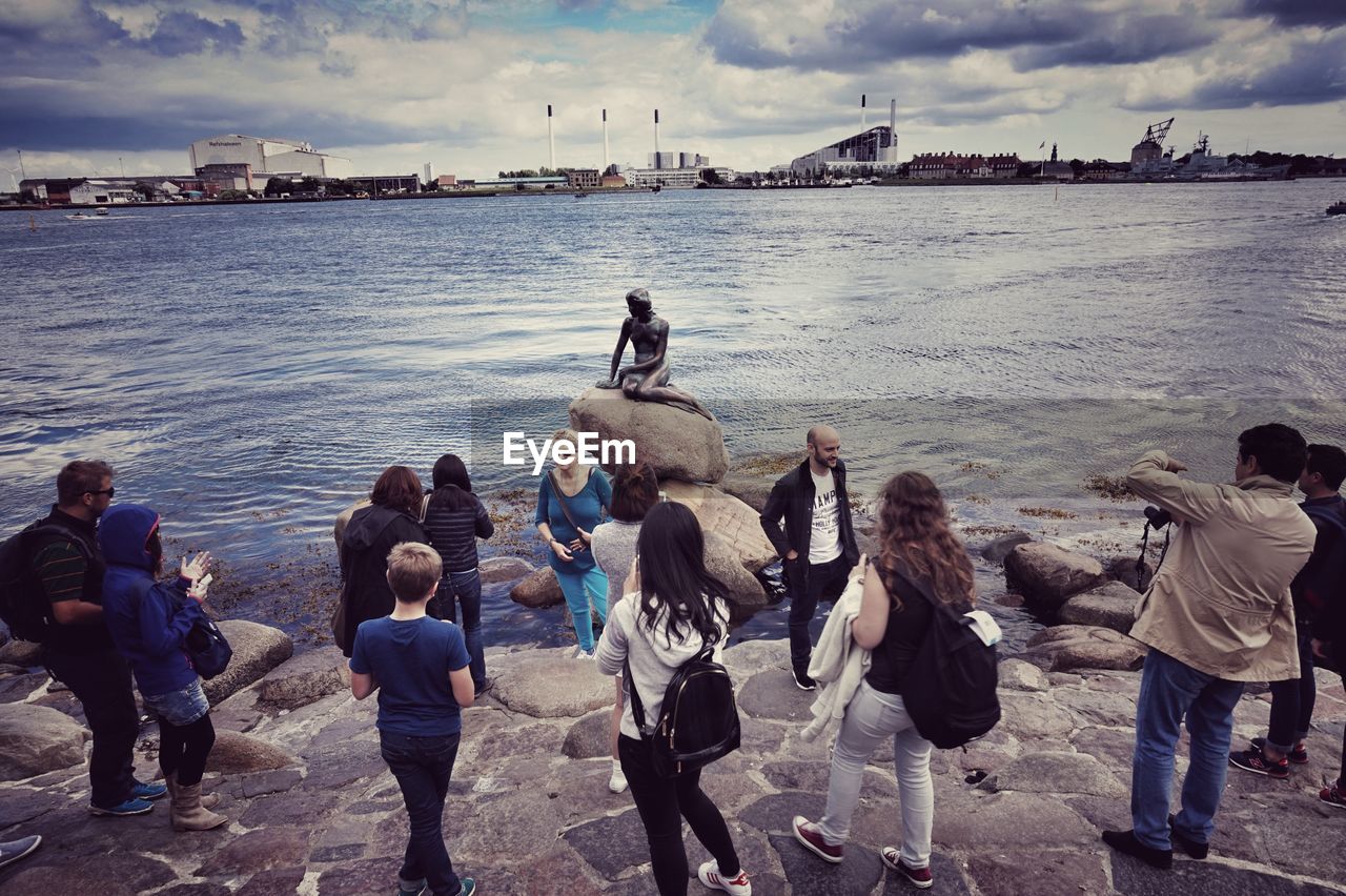 VIEW OF PEOPLE ON BEACH