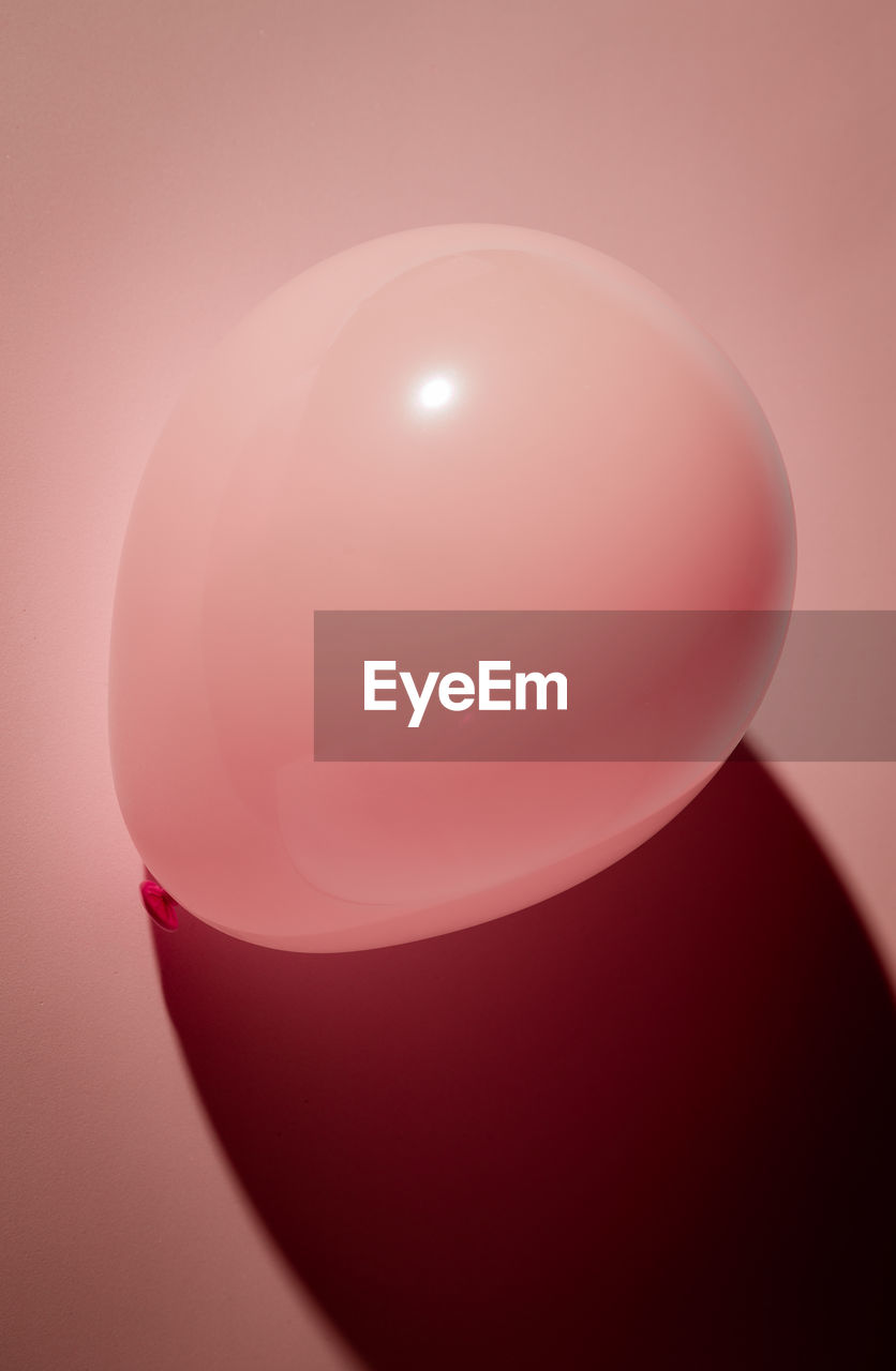 Close-up of pink balloon
