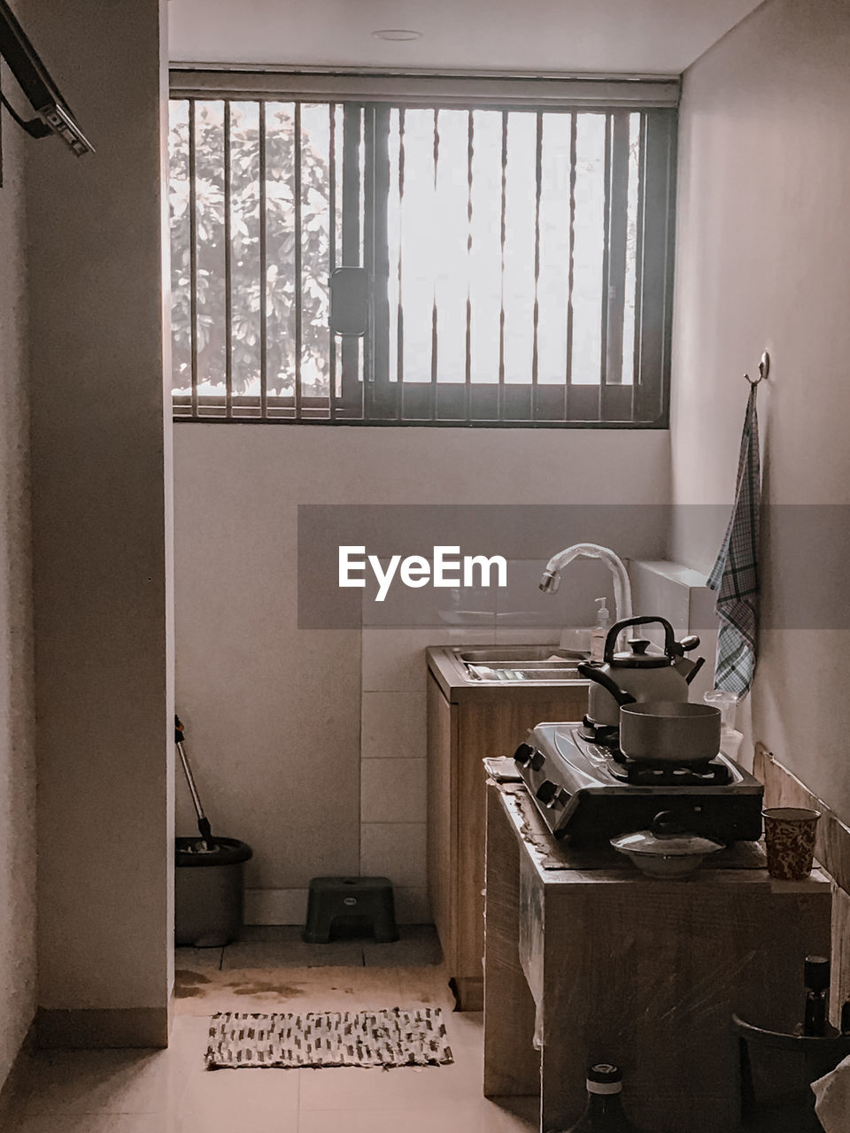 Small kitchen for the maid at the new home in tangerang.