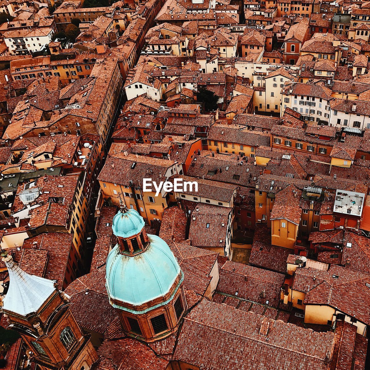 Aerial view of roof
