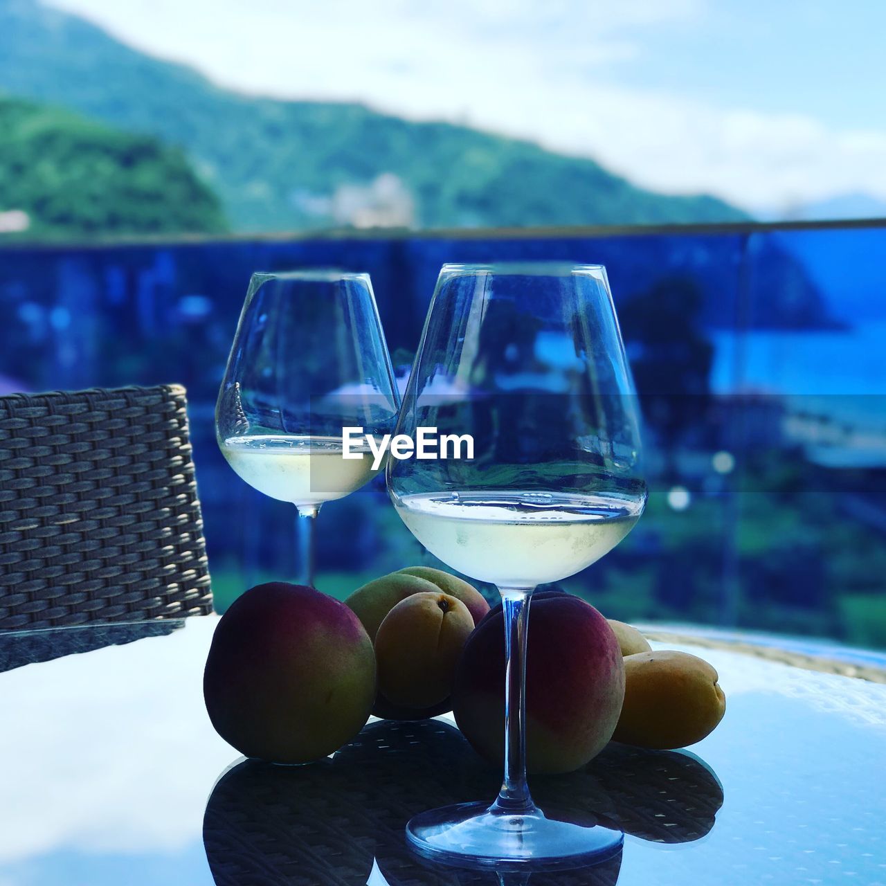 Close-up of drink on table