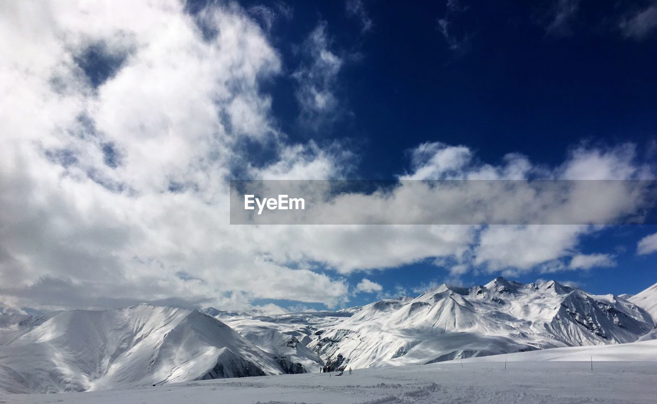 SNOW COVERED LANDSCAPE