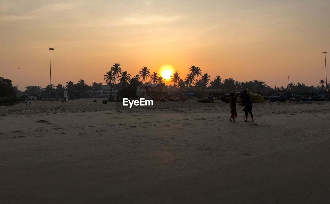 SCENIC VIEW OF SUNSET OVER LANDSCAPE