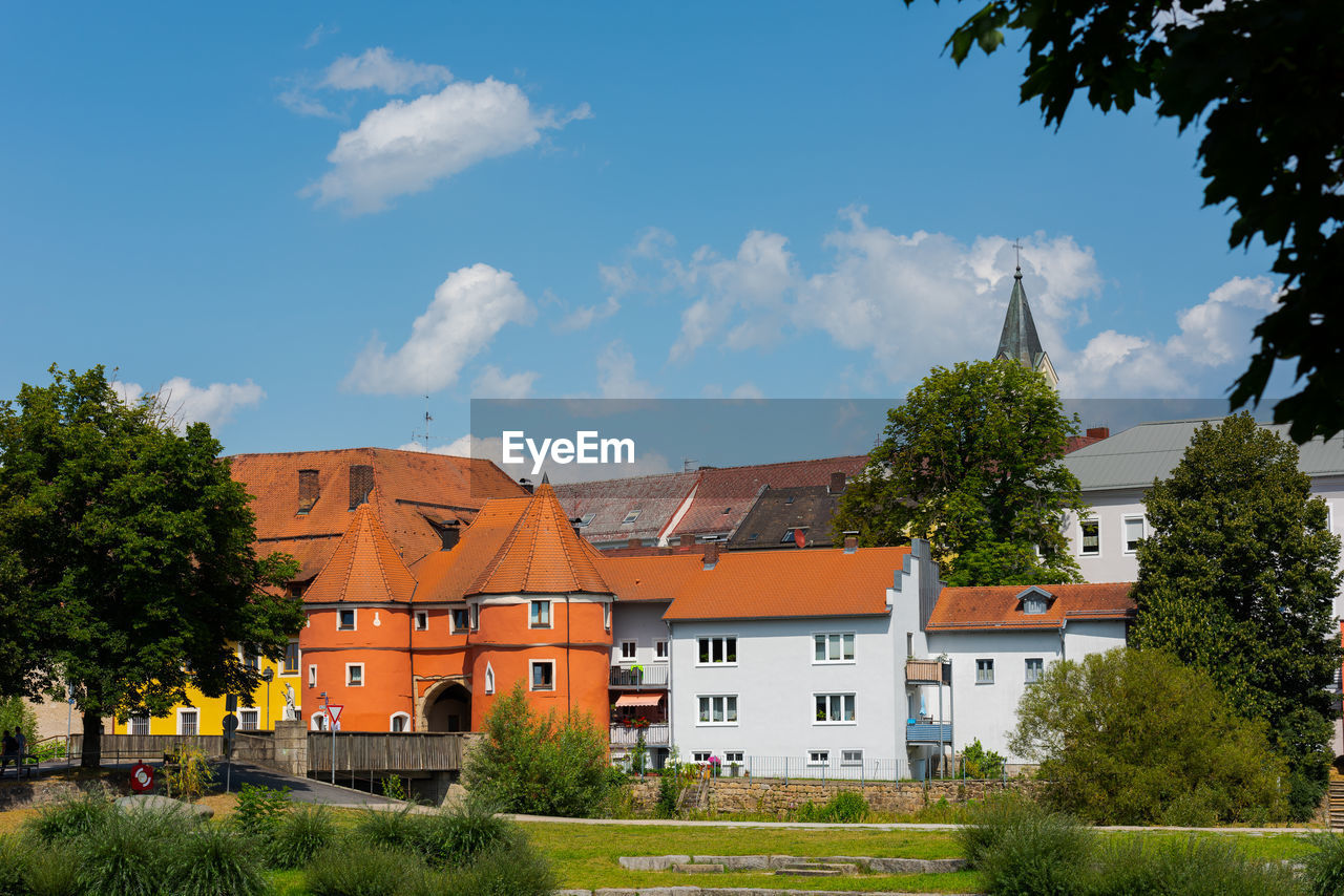 HOUSES AND BUILDINGS IN TOWN