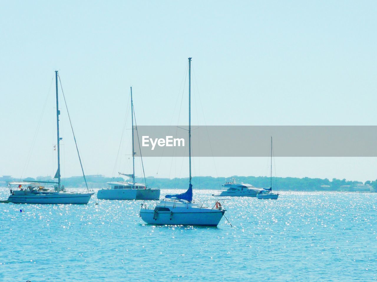 SAILBOATS IN SEA