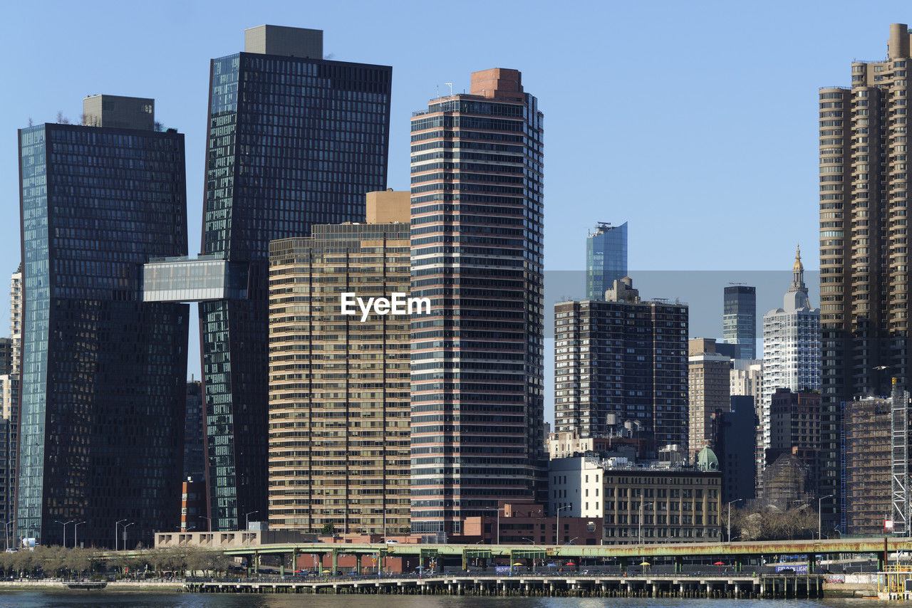 Manhattan skyline, the copper, the corinthian, 630 first ave, horizon condominium buildings ny city