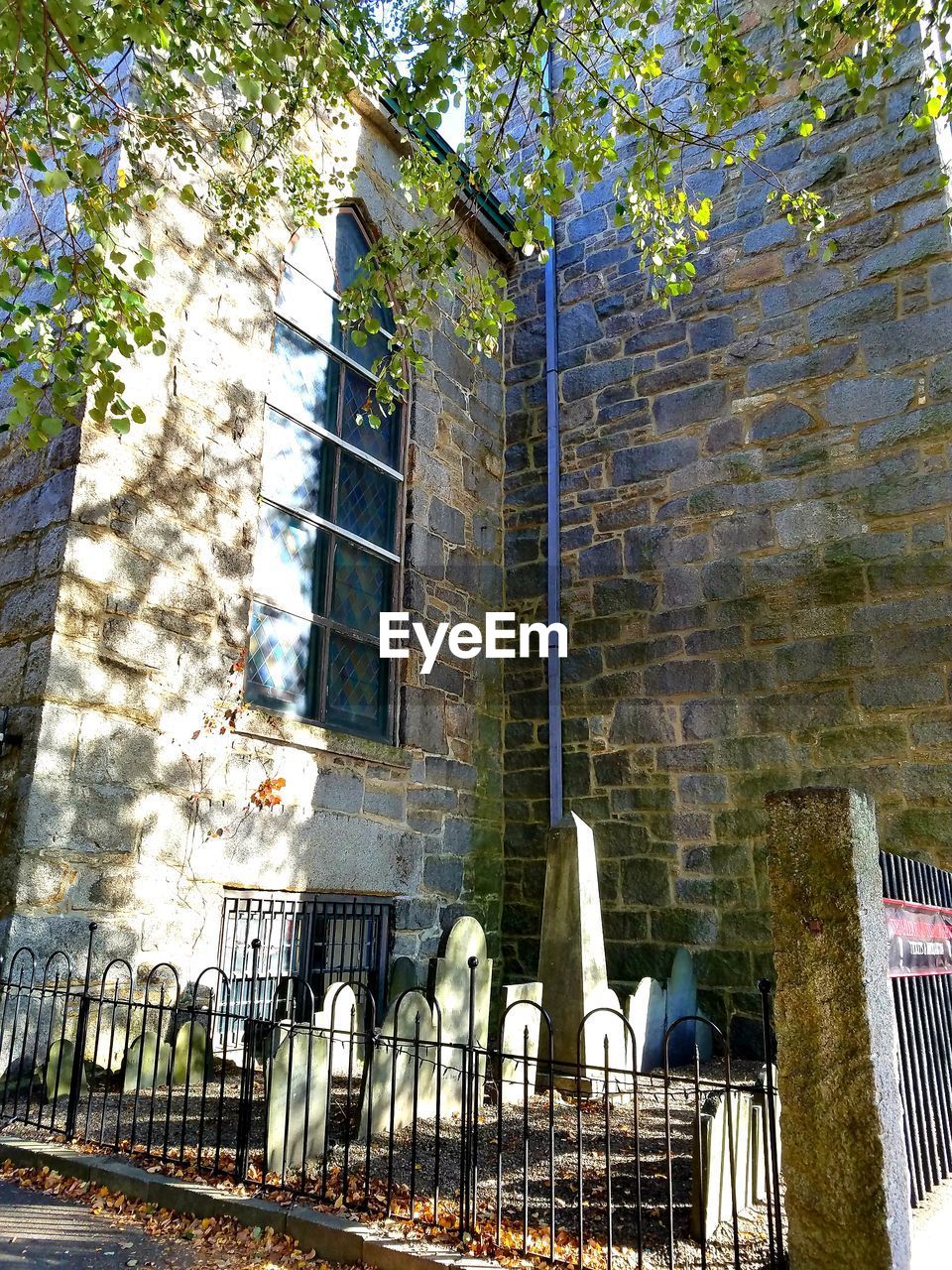 LOW ANGLE VIEW OF BUILT STRUCTURE WITH TREES