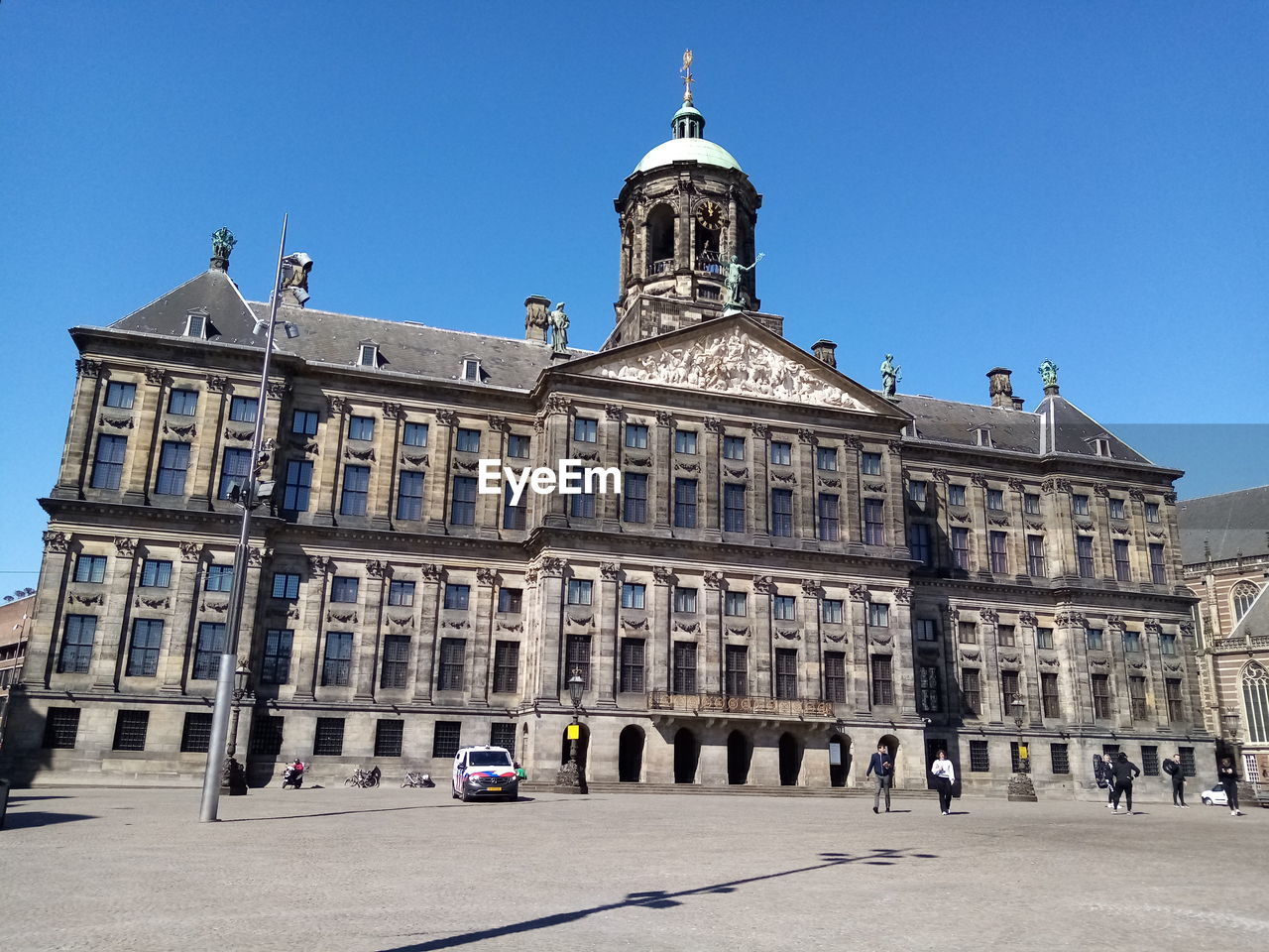 BUILDINGS IN CITY AGAINST CLEAR SKY