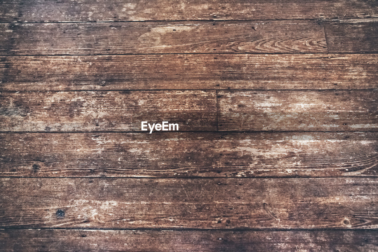 Full frame shot of wooden floor