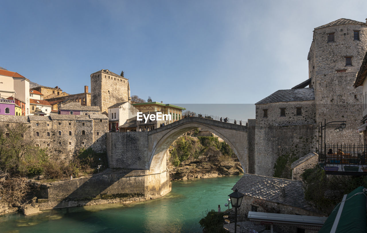 The old bridge in the city of mostar, bosnia and herzegovina