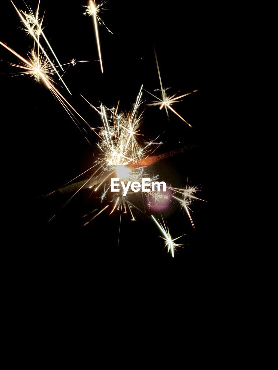 FIREWORK DISPLAY IN SKY AT NIGHT