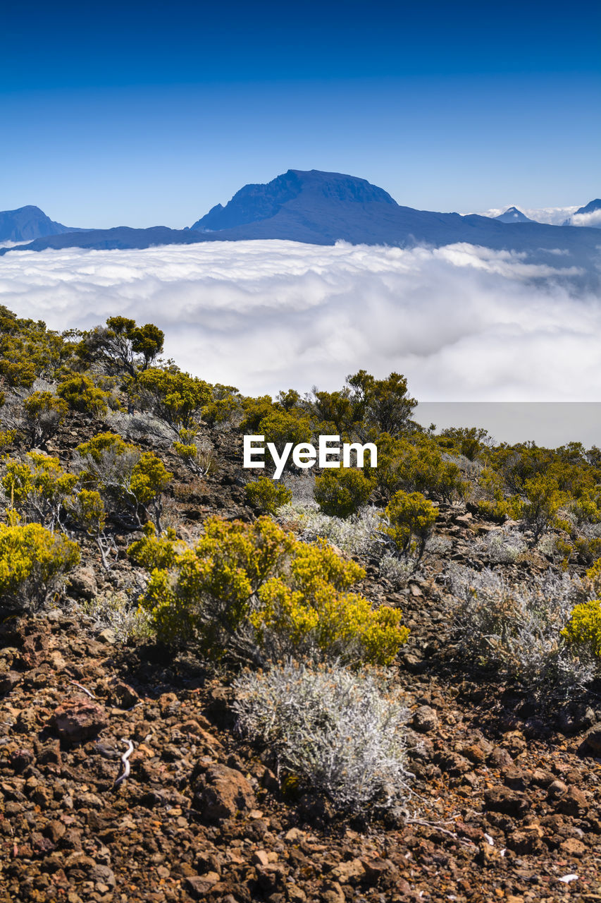 Piton des neiges at reunion island