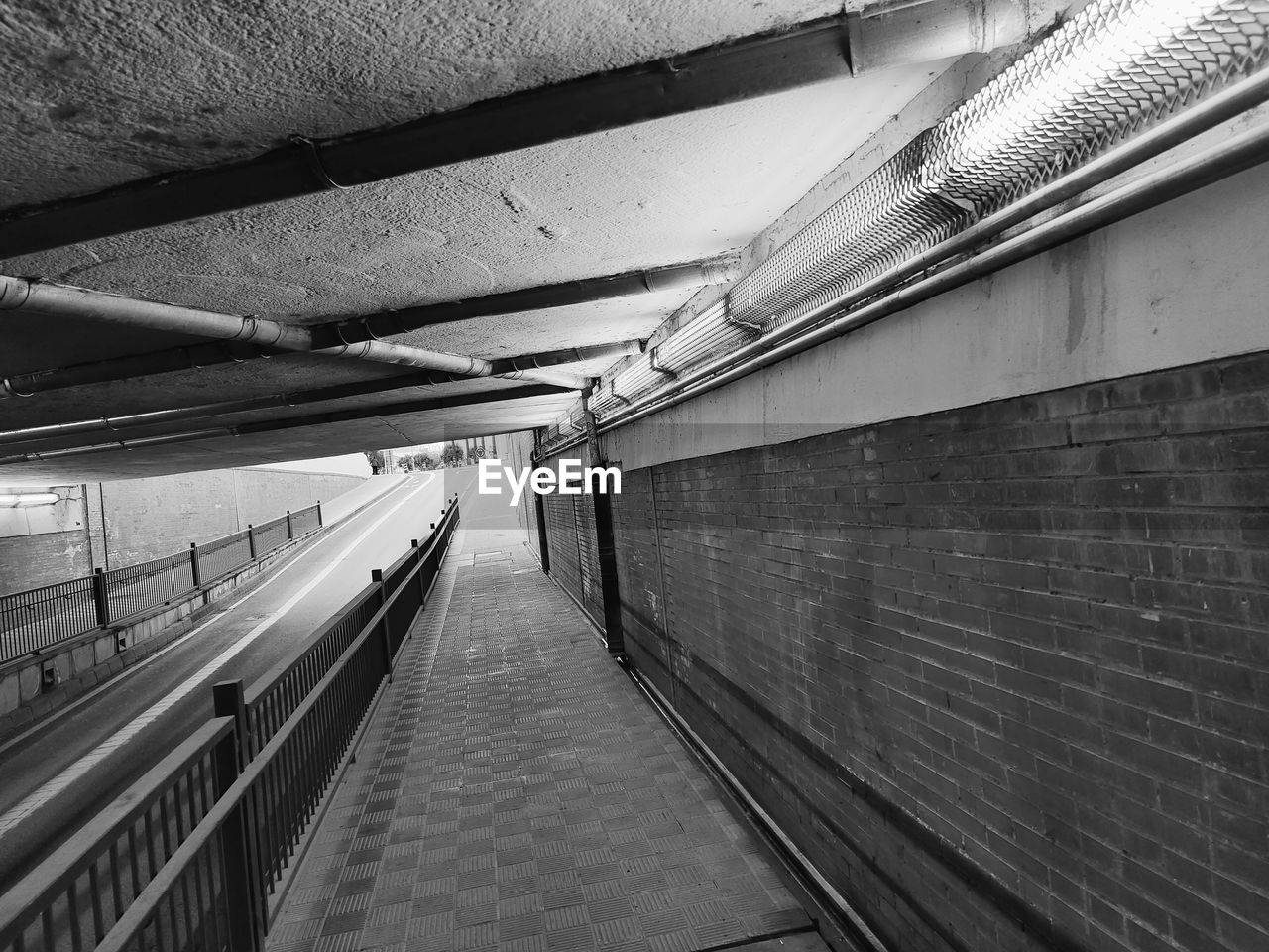 ILLUMINATED SUBWAY STATION
