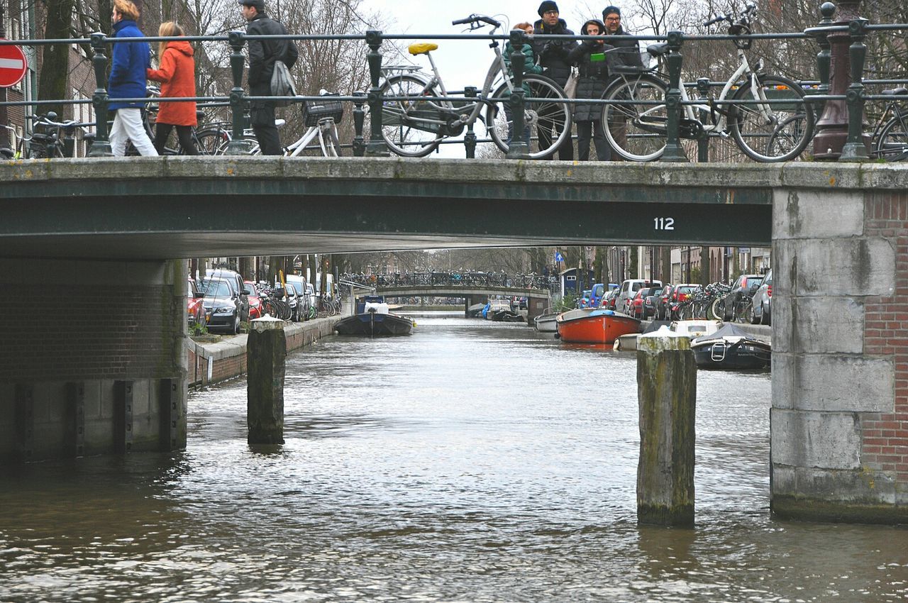 VIEW OF BRIDGE OVER RIVER