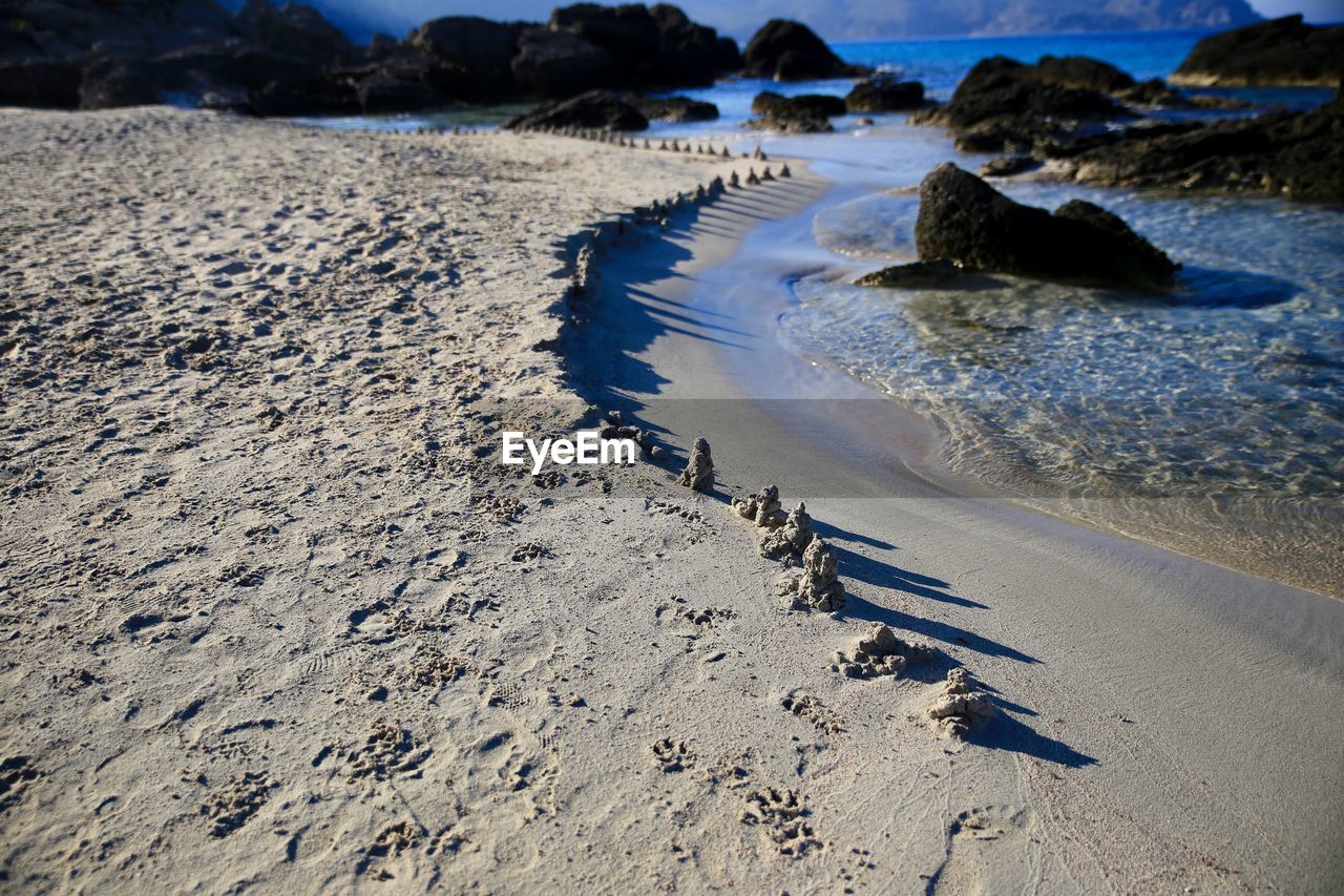 Scenic view of beach