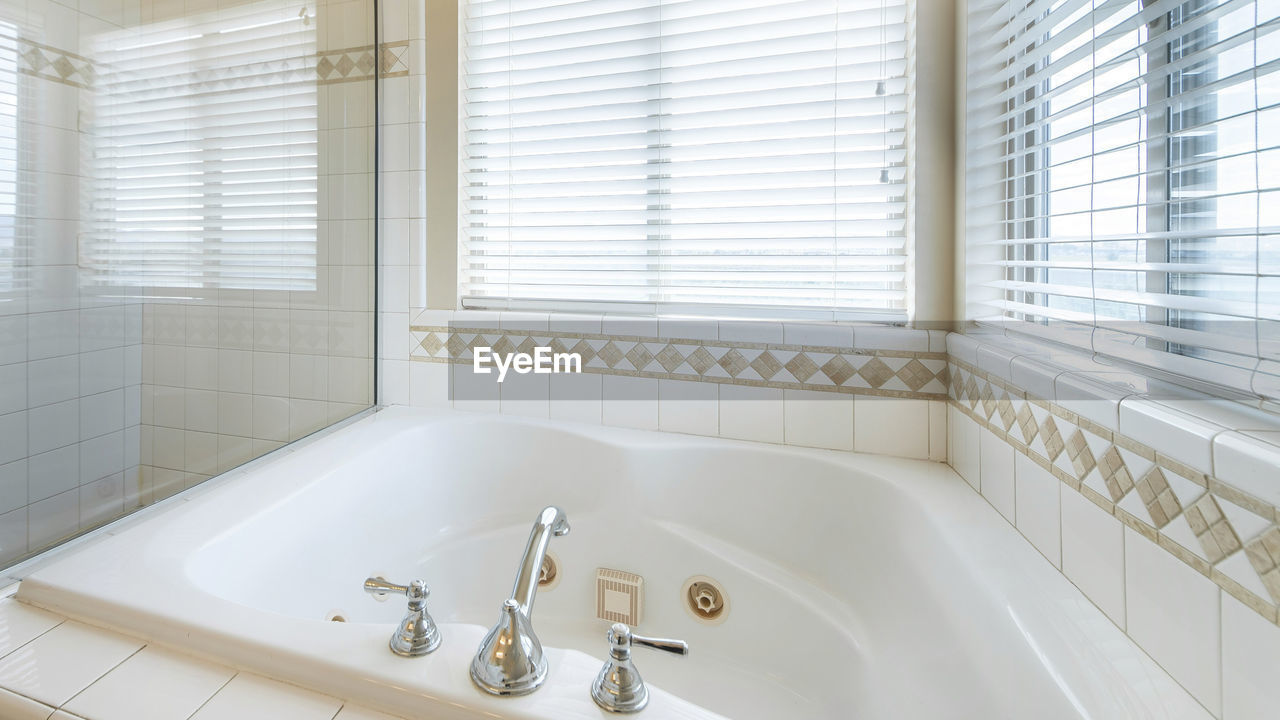 VIEW OF BATHROOM AND WHITE CAT