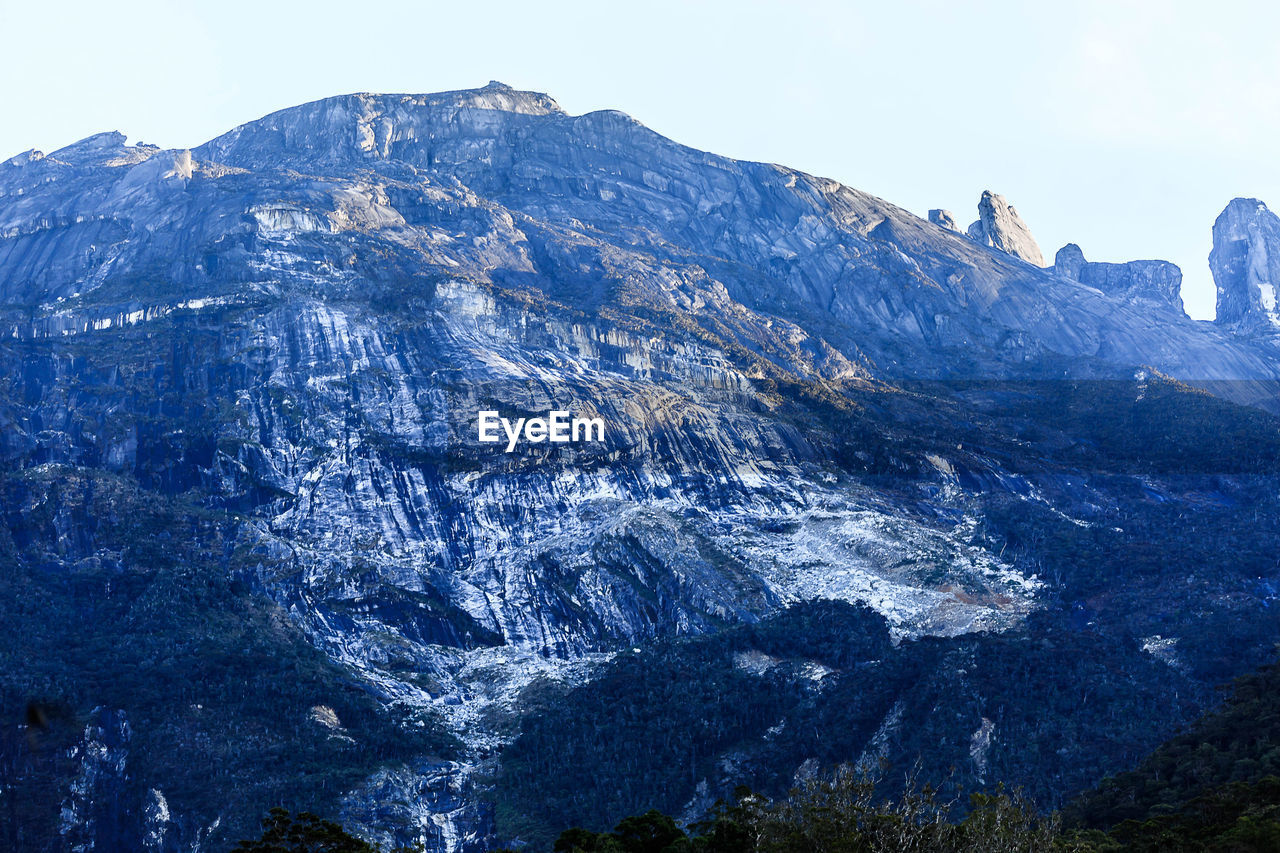 AERIAL VIEW OF MOUNTAIN RANGE