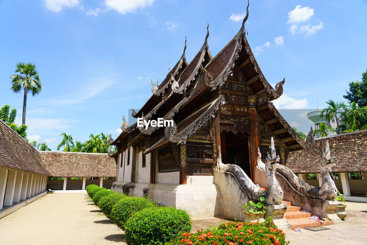 VIEW OF TEMPLE BUILDING