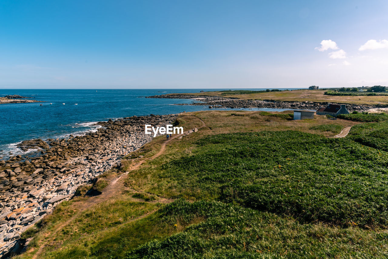 Seascape in the island of batz