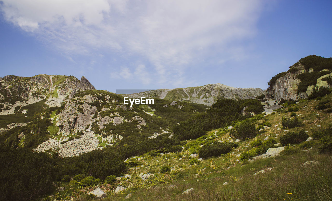 SCENIC VIEW OF MOUNTAIN AGAINST SKY