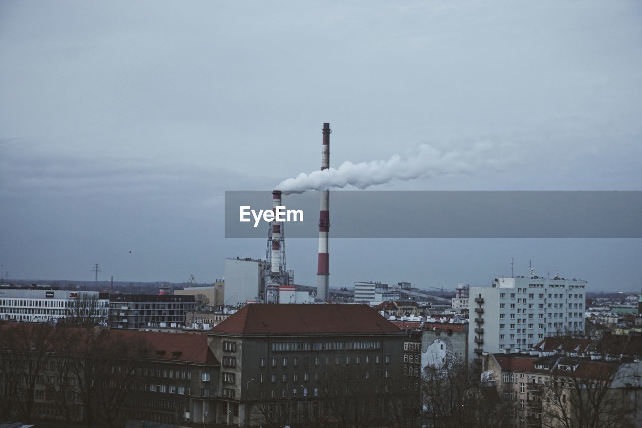 Power plant in wroclaw, poland