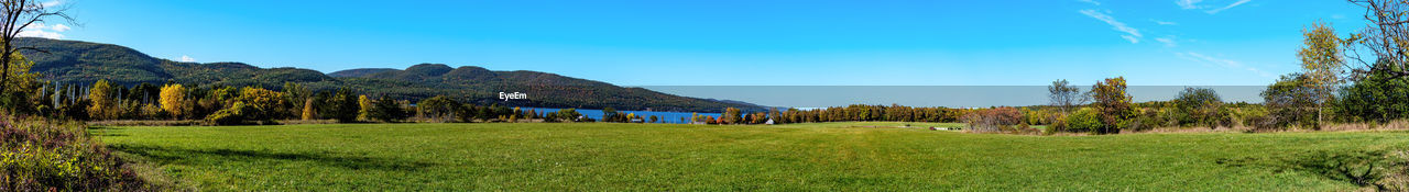 Panoramic view of landscape against sky