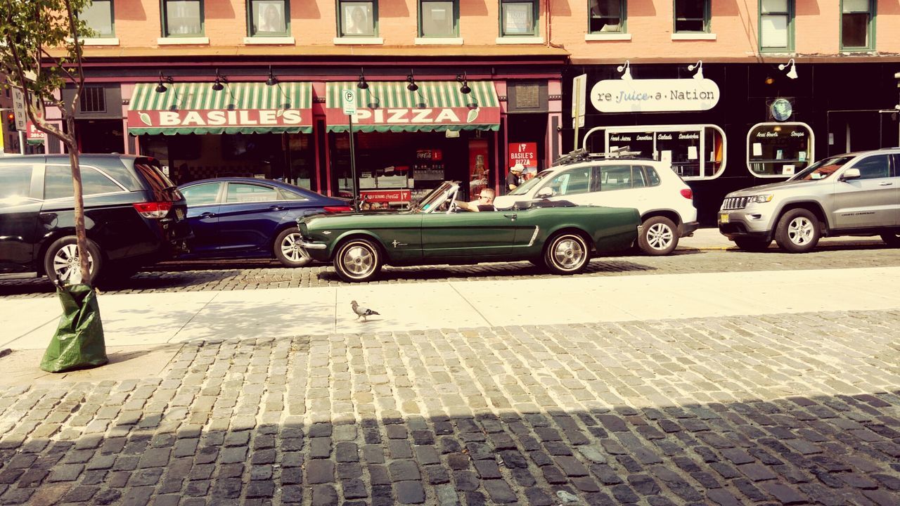 CARS PARKED ON STREET