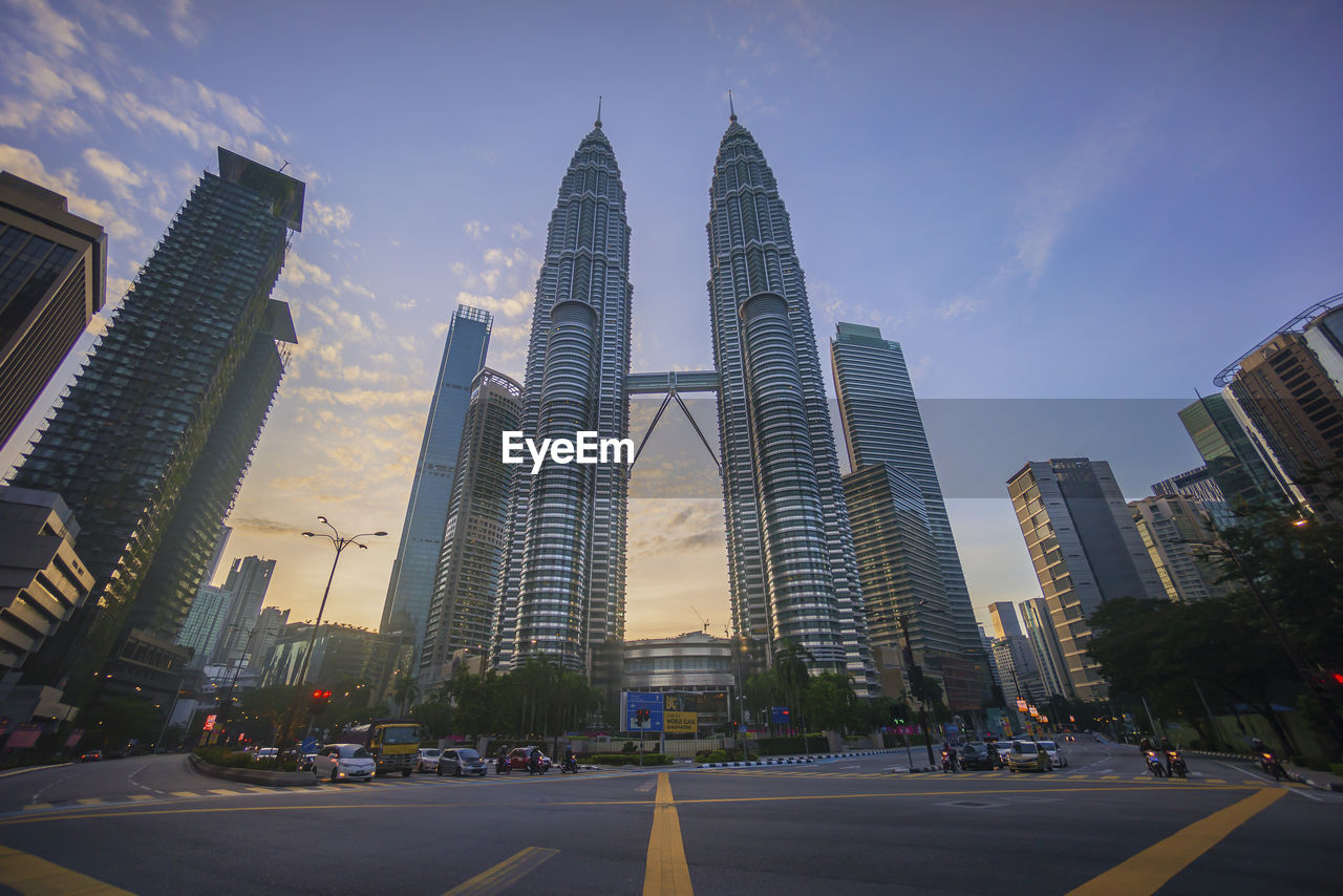 VIEW OF CITY BUILDINGS