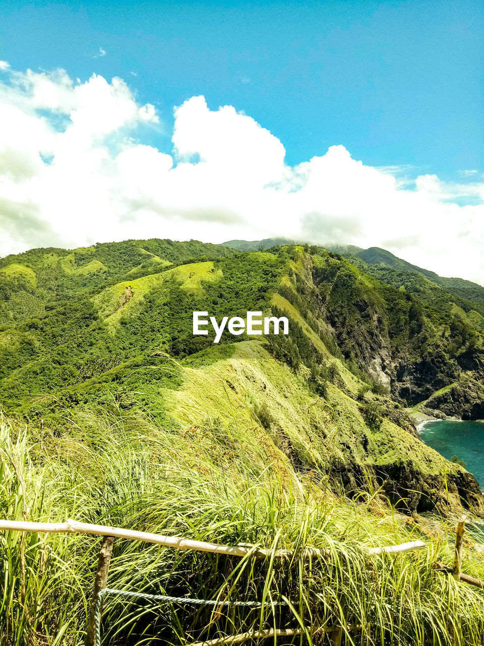 SCENIC VIEW OF GREEN LANDSCAPE AGAINST SKY