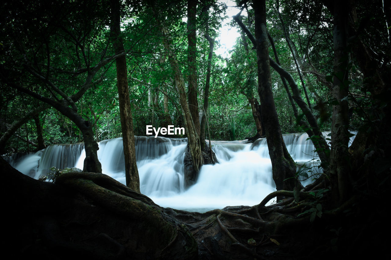 PANORAMIC VIEW OF WATERFALL