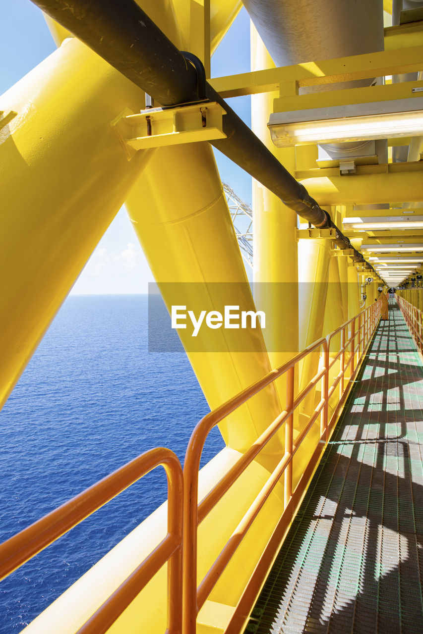 A bridge onboard offshore production platform