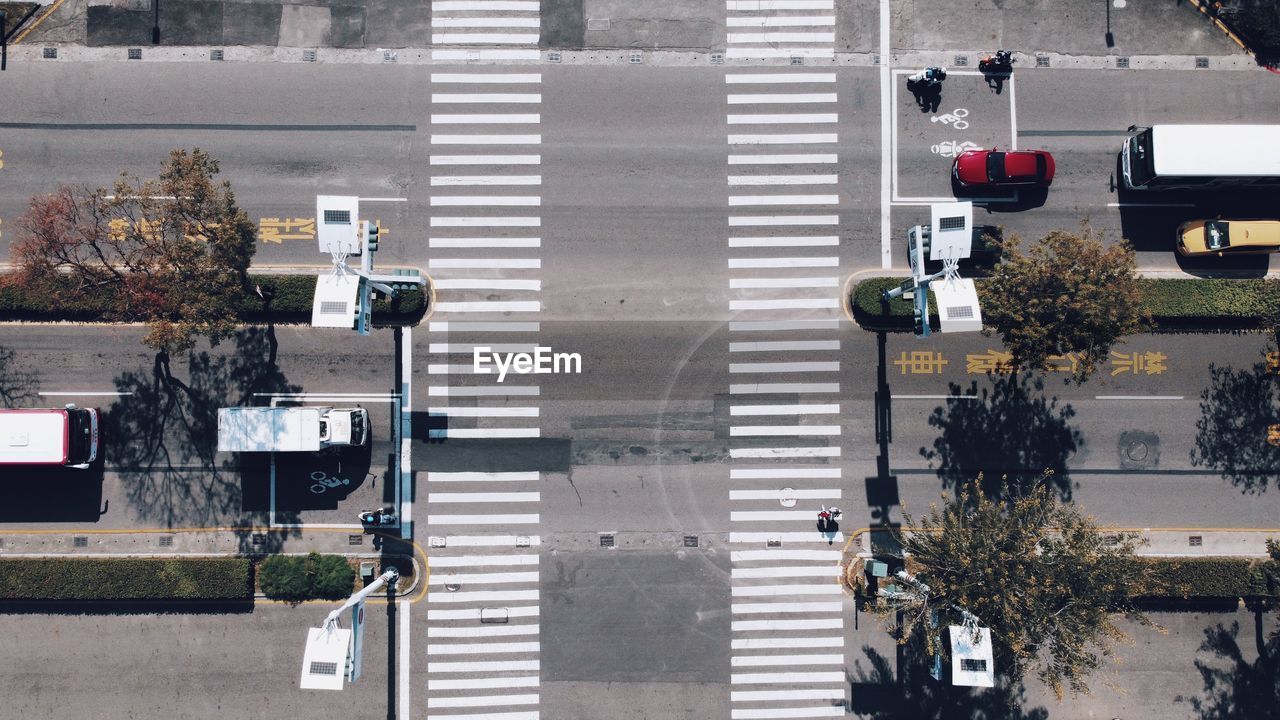 People walking on street