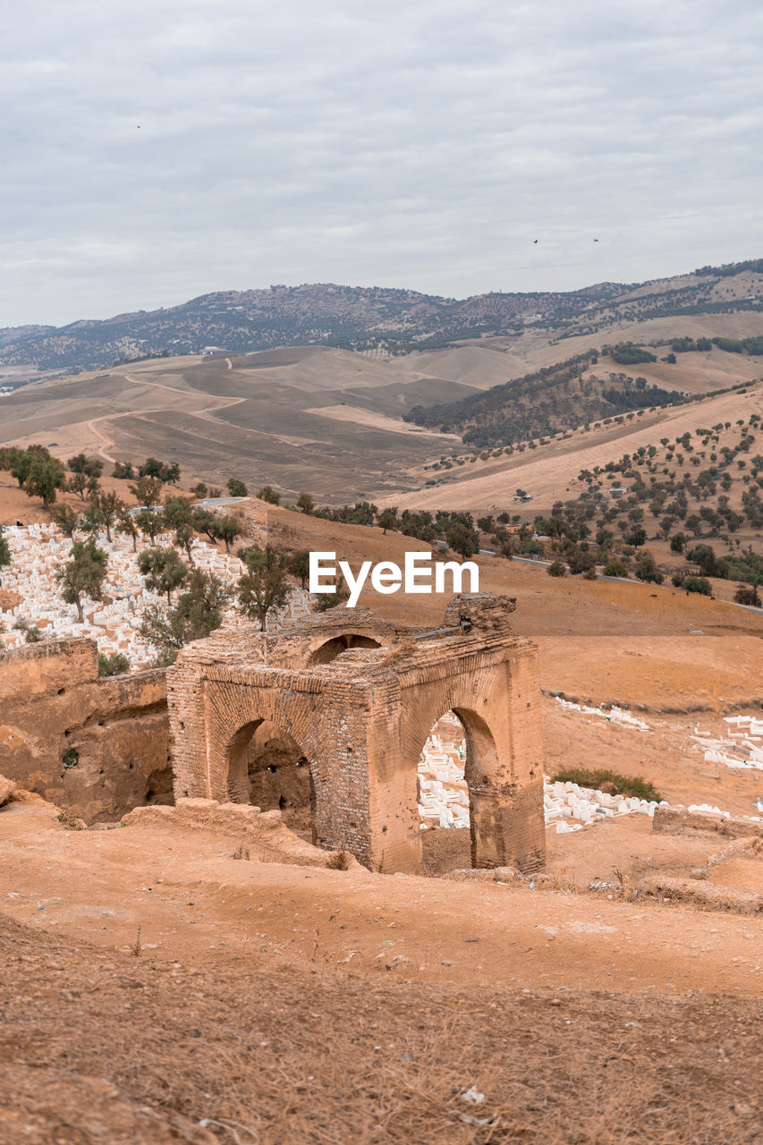 Merinid tomb in the old medina of fes