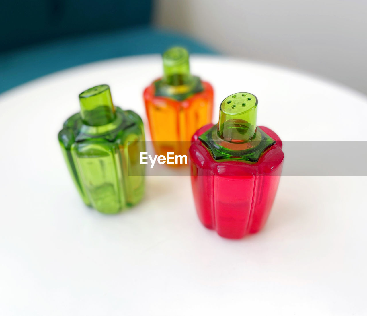 indoors, no people, green, container, multi colored, toy, group of objects, food and drink, red, close-up, bottle, still life, gummi candy