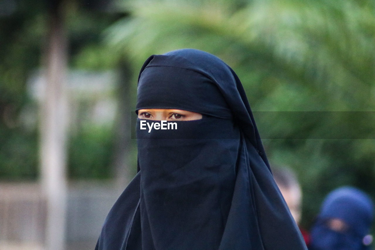 Women wear the veil