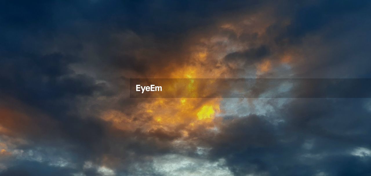 LOW ANGLE VIEW OF SKY DURING SUNSET