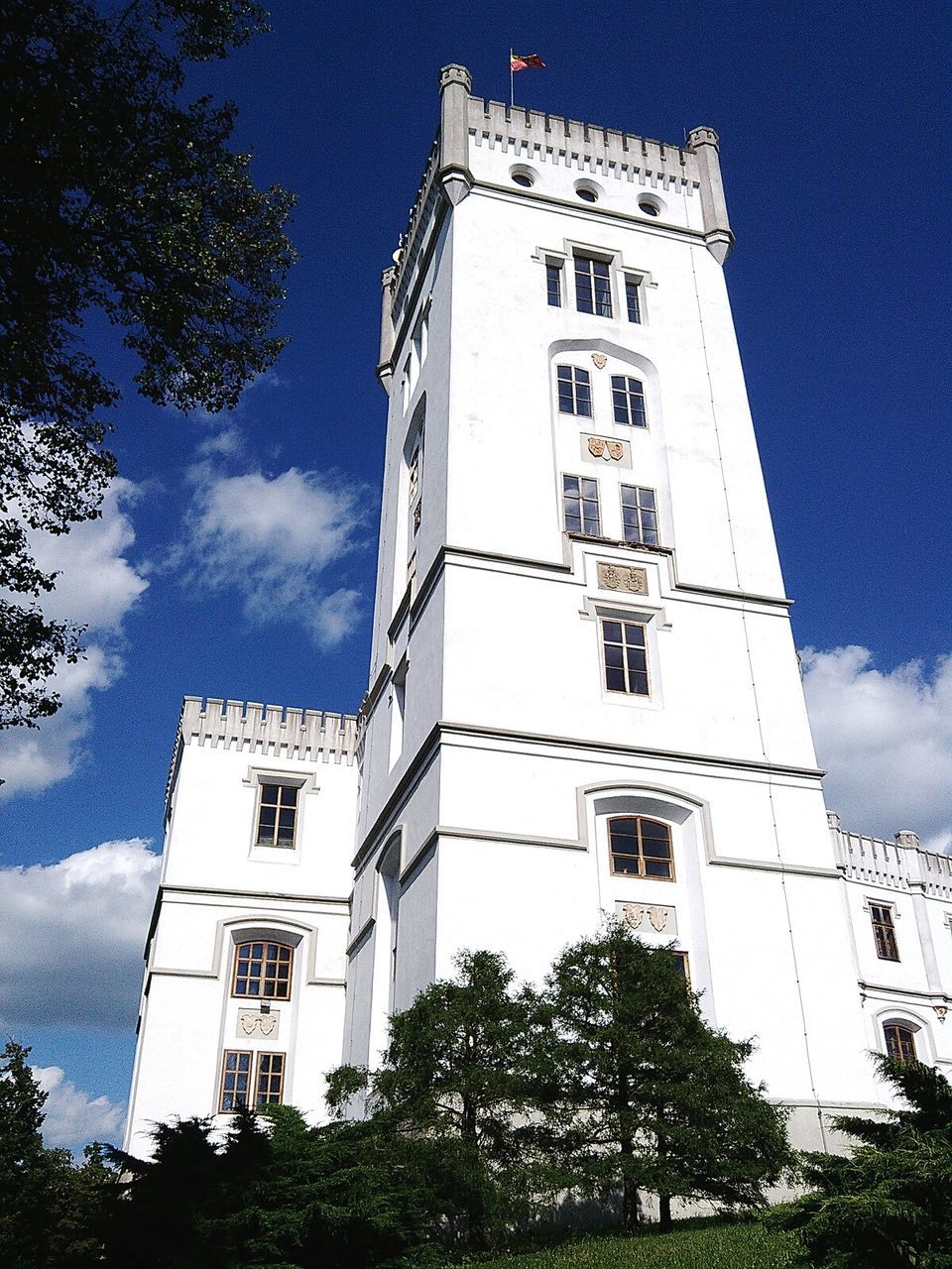 LOW ANGLE VIEW OF TOWER AGAINST SKY