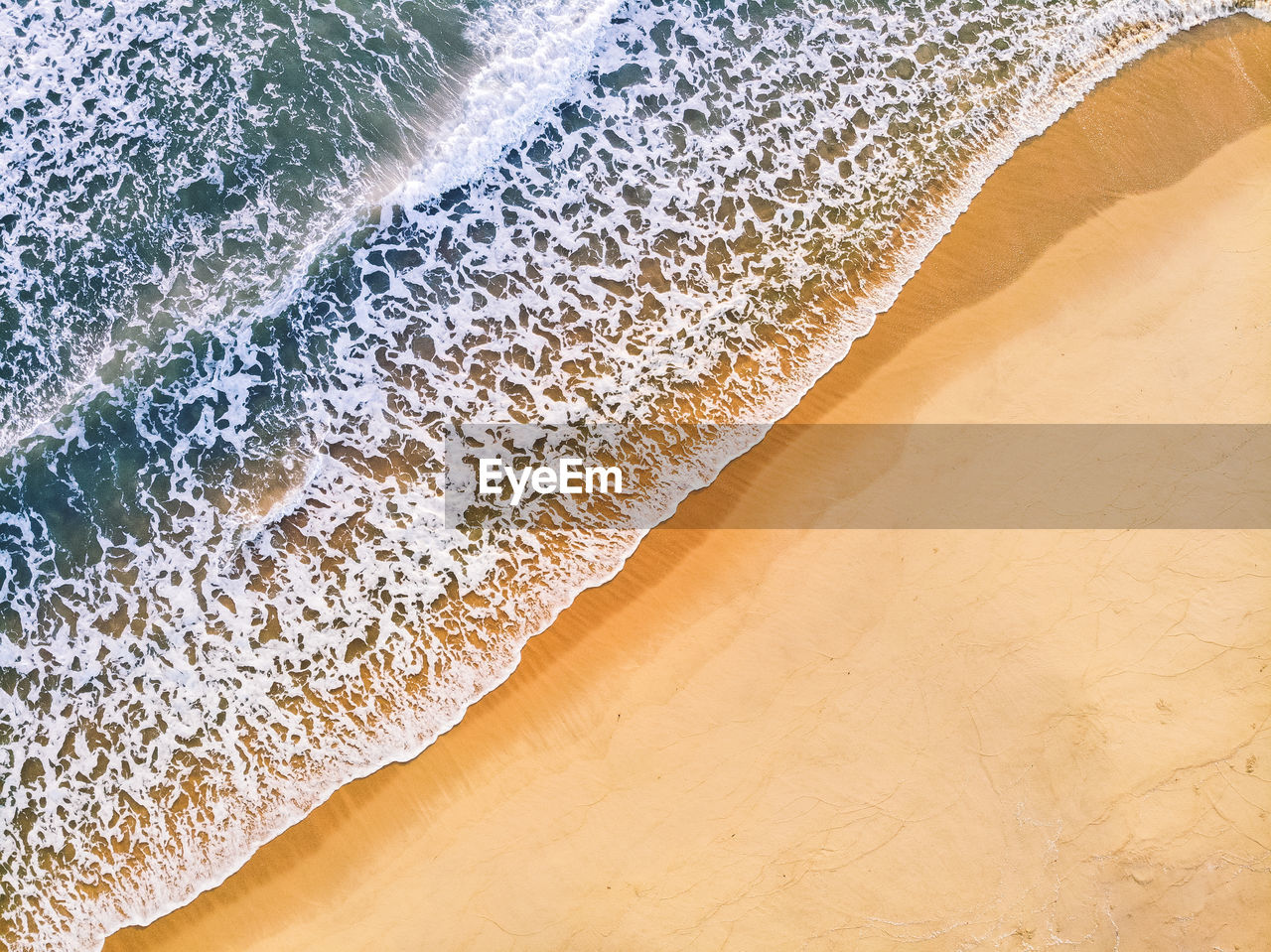 Aerial view of beach