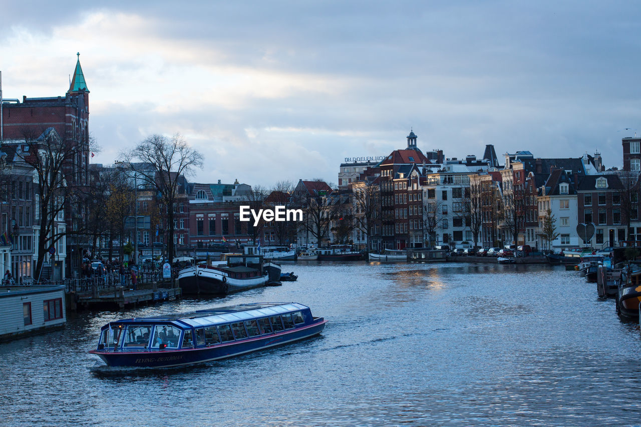 View of buildings at waterfront