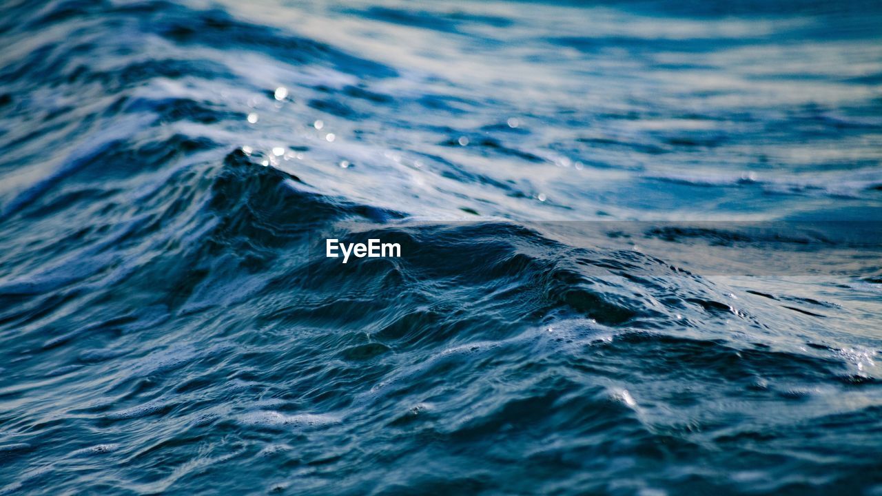 Full frame shot of rippled water